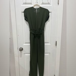 Olive color jumpsuit , great condition
